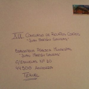 Relato a Premios (concursos para autores autopublicados)