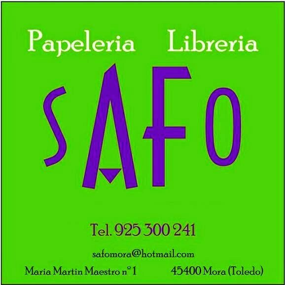 Logo librería Safo